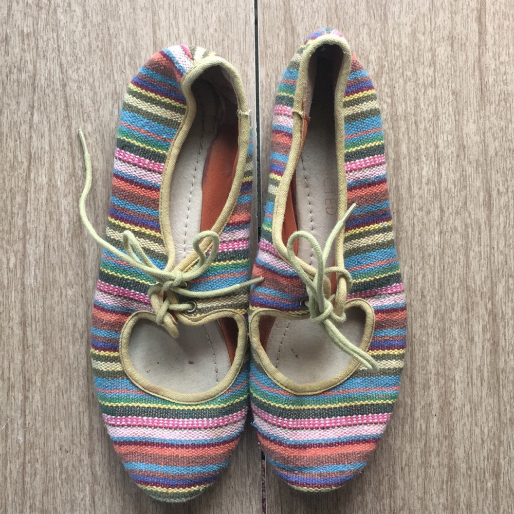 Rainbow Shoes from Modcloth